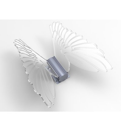 Factory Supply Modern Butterfly Shaped Light Guide Plate Acrylic PMMA Optical Covers Led Guide Plate Light Panel