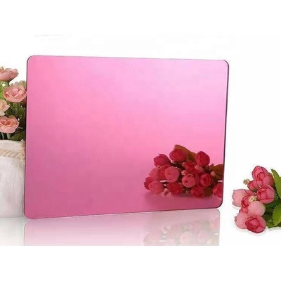 Chinaplas Quality Products Acrylic 1/8 Acrylic Rose Gold Sheet Mirror Acrylic Sheet