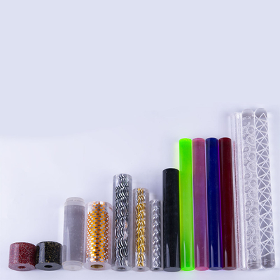Plexi Acrylic Glass Tube Support Rod Crystal Round Staircase