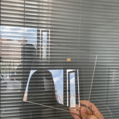 Clear acrylic sheet from supplier in gold environment PETG with high gloss