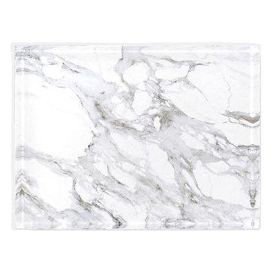 Signage 1/8 inch 1200x2400mm 1250*2500 Gray Acrylic Patten Marble Sheet white for bathroom