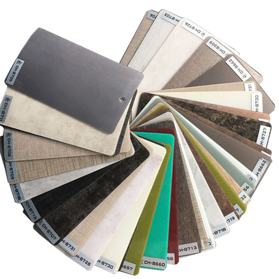 Clear Rigid Marble Wall PVC Laminate Sheet 2mm Flexible ACRYLIC