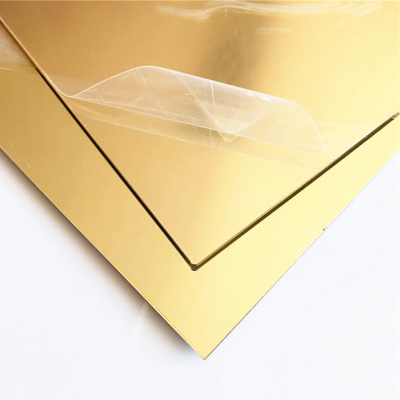 Led Boxes / Fish Tank / Home Decor Gary 3mm 6mm Custom Mirror Thick PMMA Panels Large Fluorescent Extruded Cast Rose Gold Mirror Acrylic Mirror Sheets