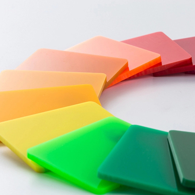 Advertising Opaque Colorful Acrylic Sheet Color Coated PMMA Board